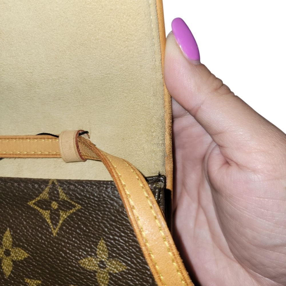 Louis Vuitton Monogram Pochette Twin GM Crossbody Bag Clutch - Picture 11 of 13